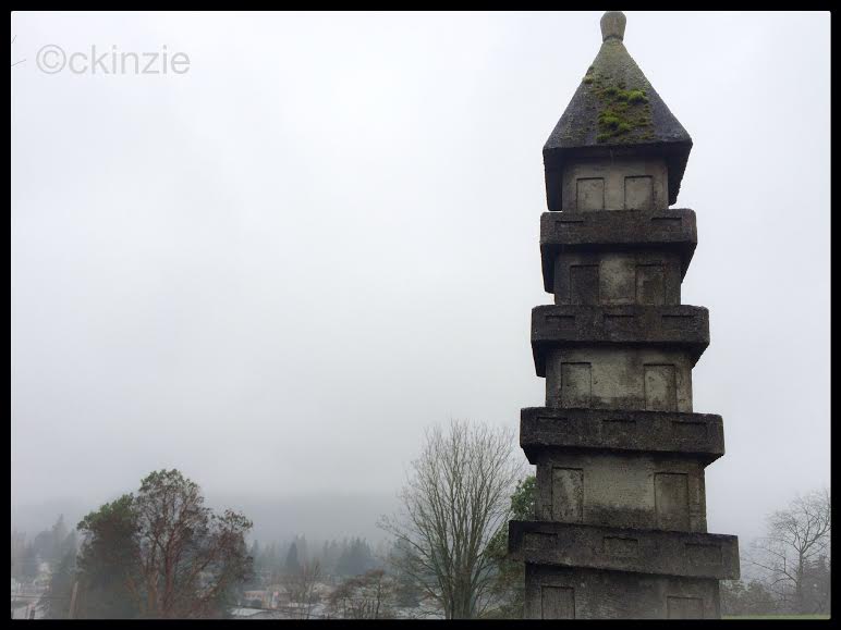 Photo of the day – Chinese Cemetery In The Fog || Nanaimo