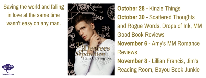 REVIEW: 33 Degrees of Separation by Rain Carrington