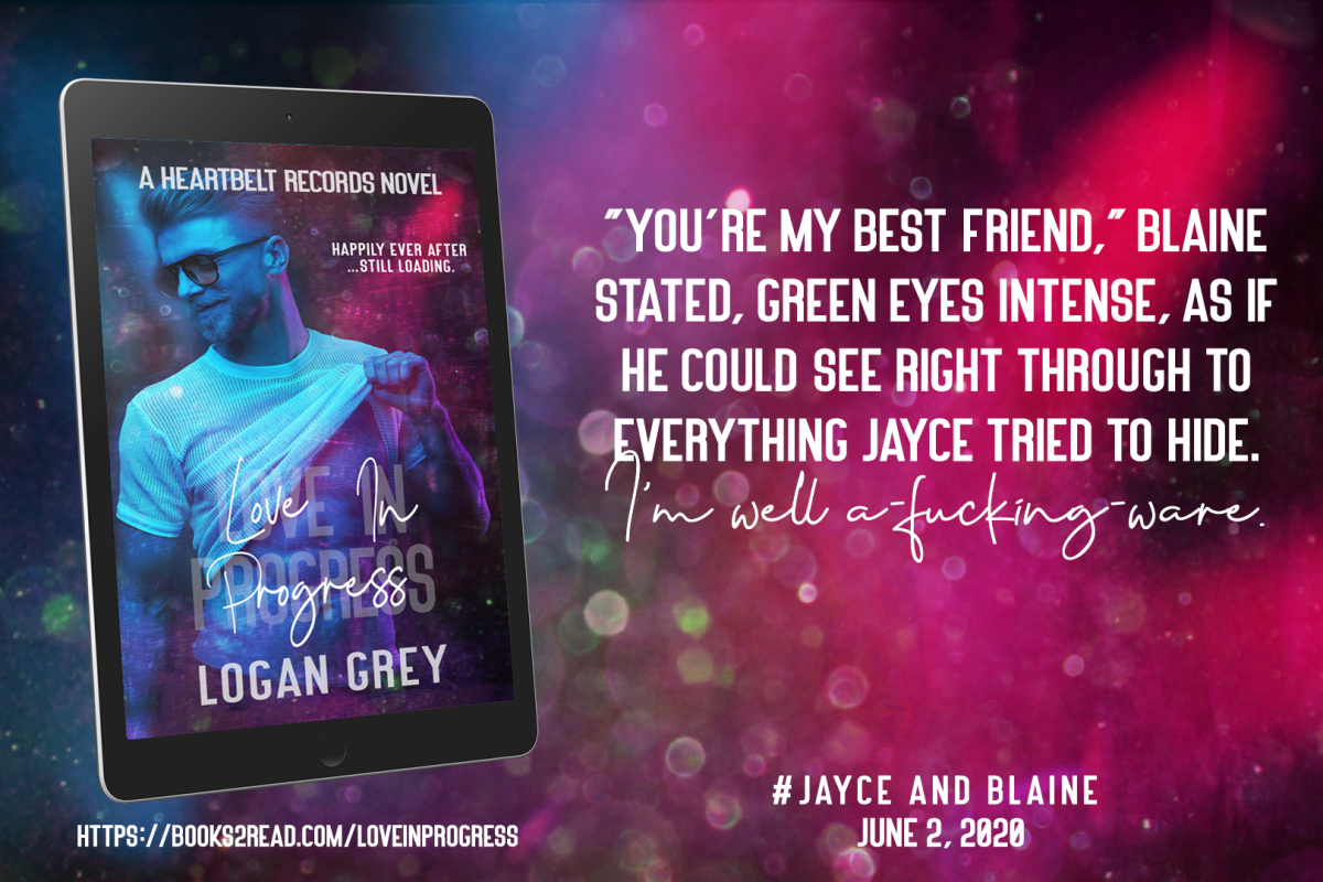 REVIEW and Giveaway: Love In Progress by Logan Grey – Kinzie Things