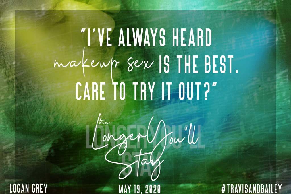 Release Tour and Excerpt: The Longer You’ll Stay by Logan&nbsp;Grey
