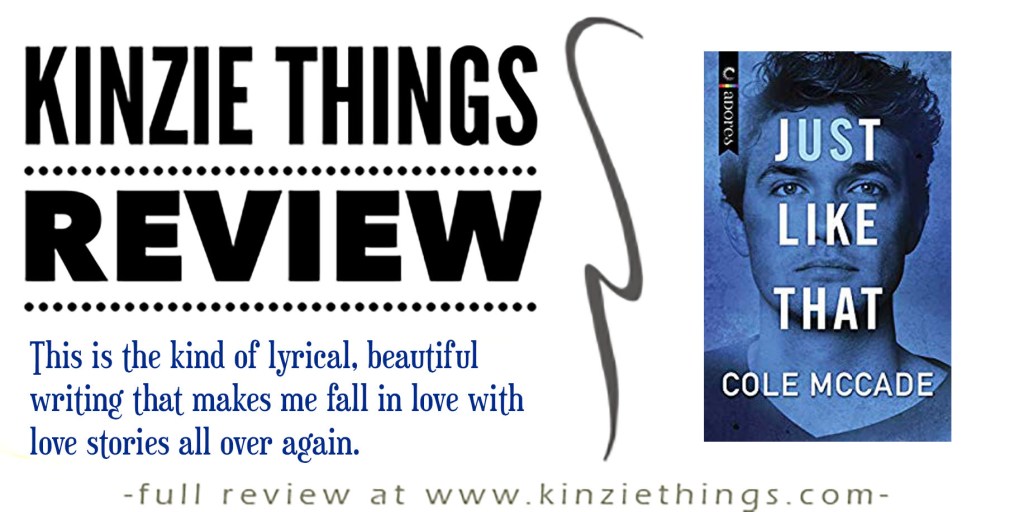 REVIEW: Just Like That (Albin Academy #1) by Cole McCade