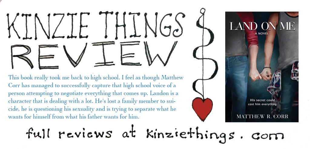 Release Blitz, Excerpt, Giveaway, Review: Land On Me by Matthew R. Corr