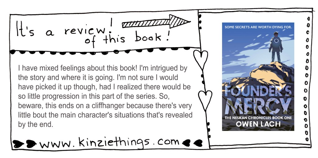 REVIEW: Founder’s Mercy (Neskan Chronicles #1) by Owen&nbsp;Lach