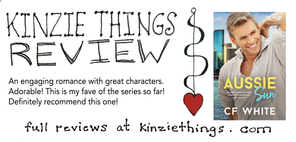 REVIEW: Aussie Sun (Flying Into Love #4) by C.F.&nbsp;White